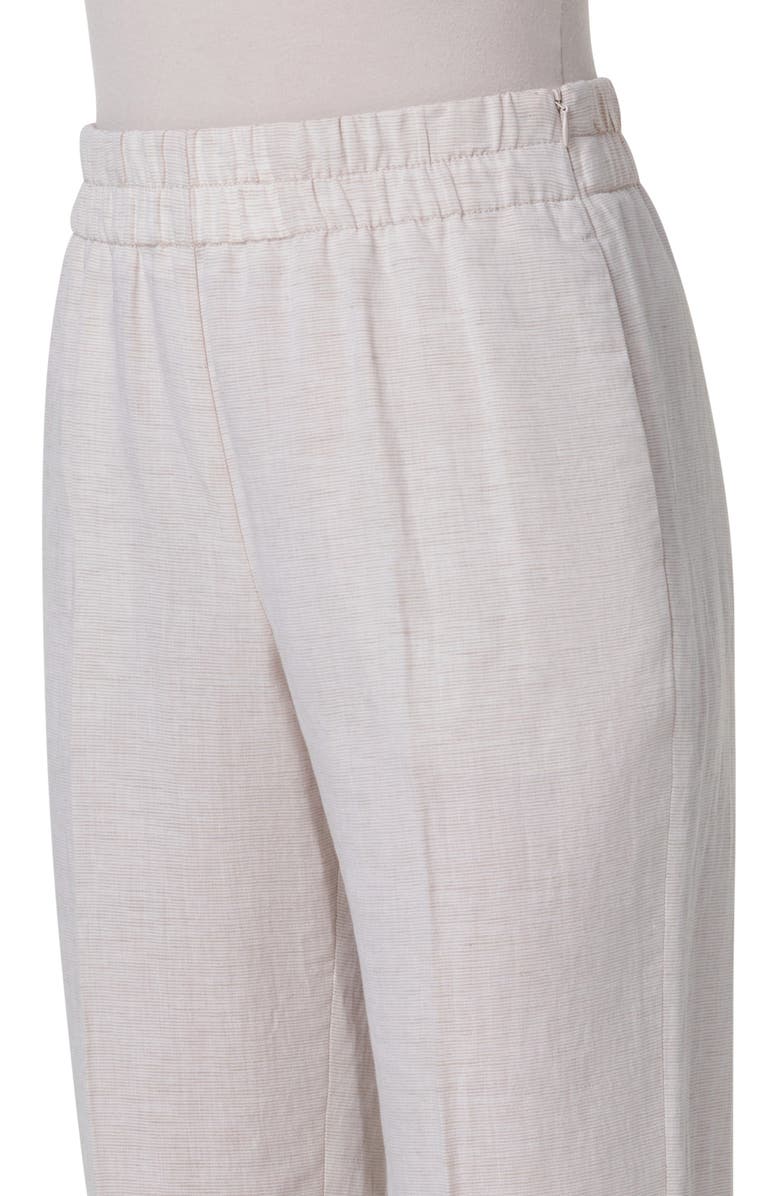 Akris punto Fafell Cuffed Straight Leg Crop Pants, Alternate, color,