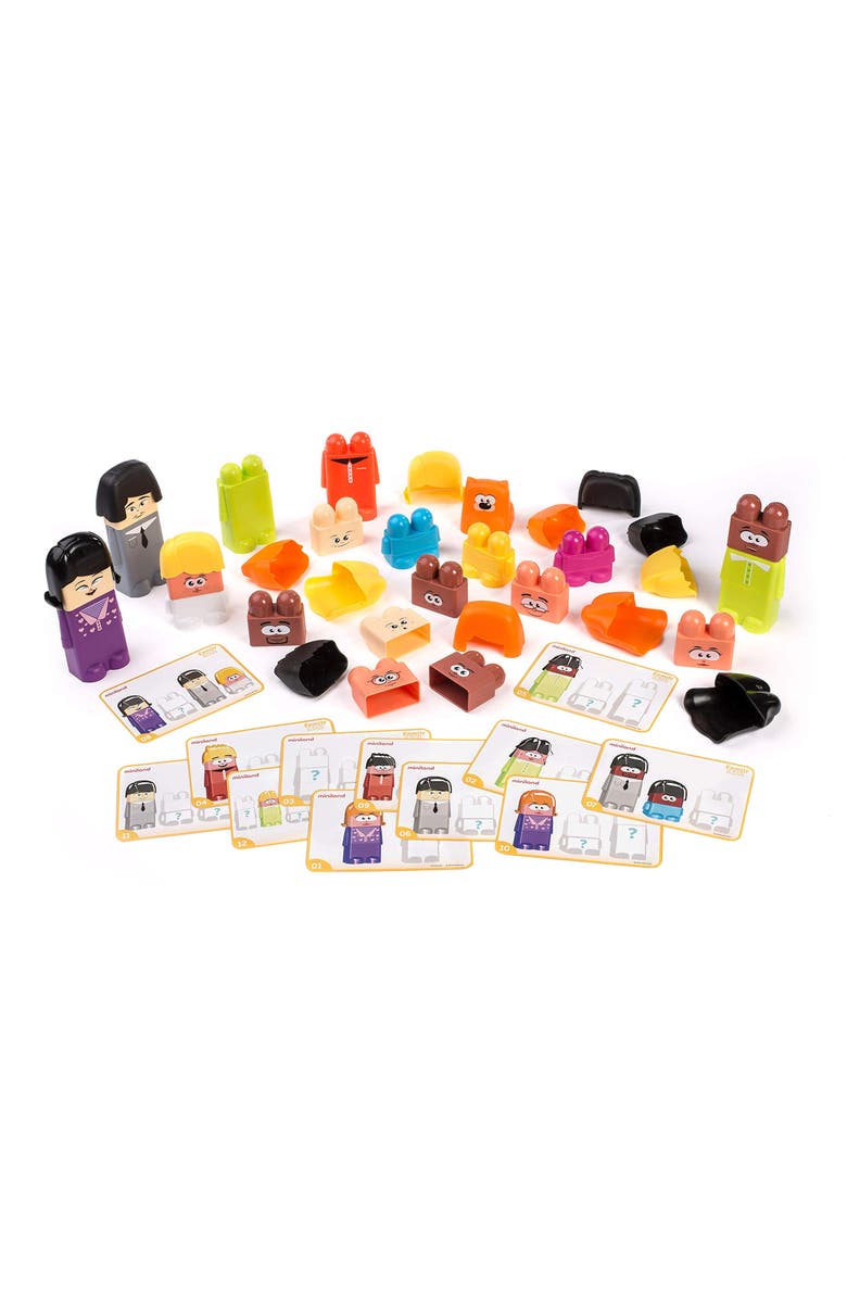 Miniland Family Diversity Blocks, Alternate, color, Multi