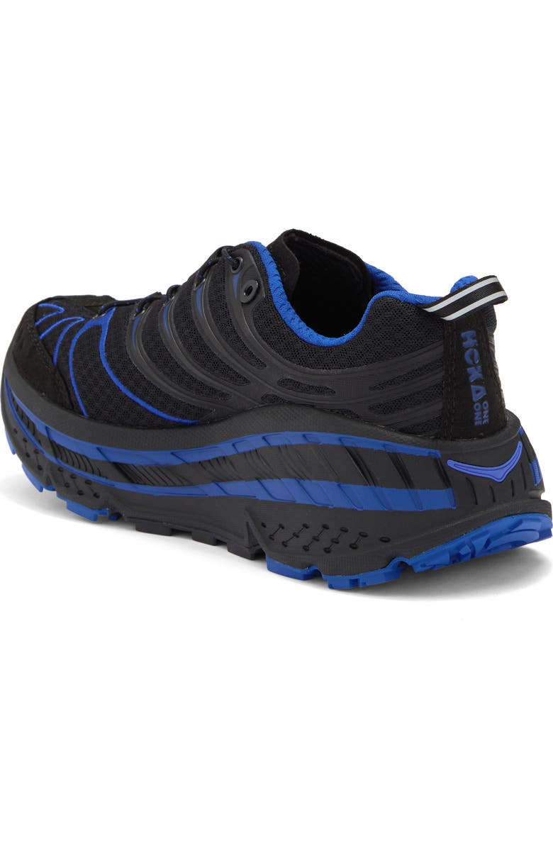 HOKA Stinson Evo OG Running Shoe, Alternate, color, Black / Ultramarine
