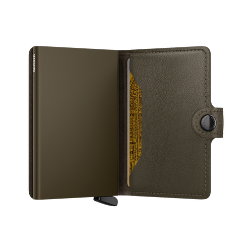 Secrid Premium Miniwallet+ Emboss Lines In Cedar