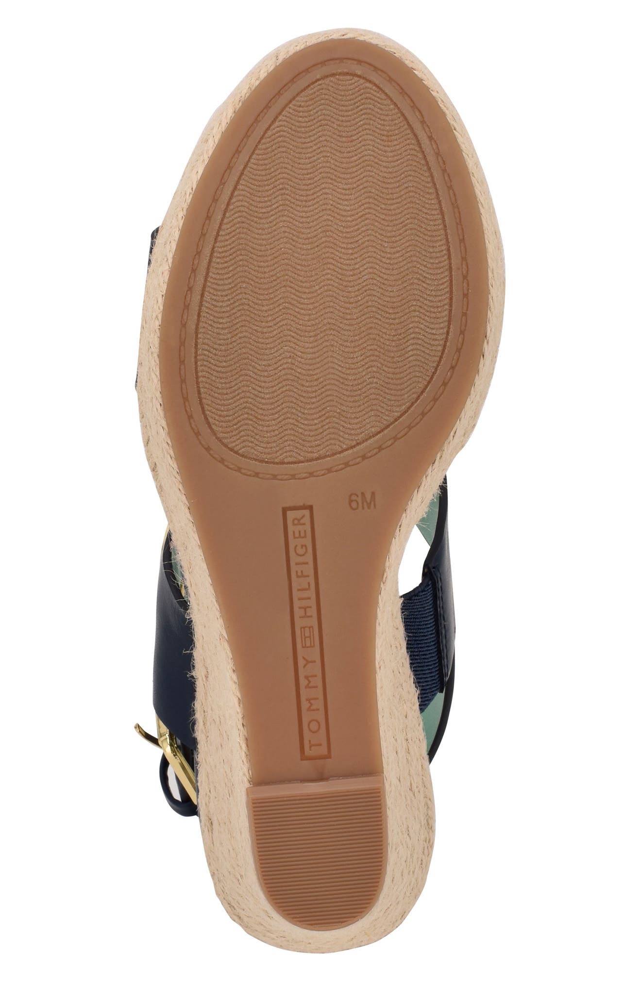 Tommy Hilfiger Kahdy Espadrille Wedge Sandal, Alternate, color, Dark Blue 400
