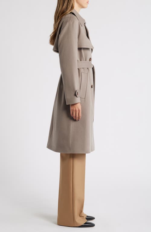 Shop Fleurette Paxton Wool Trench Coat