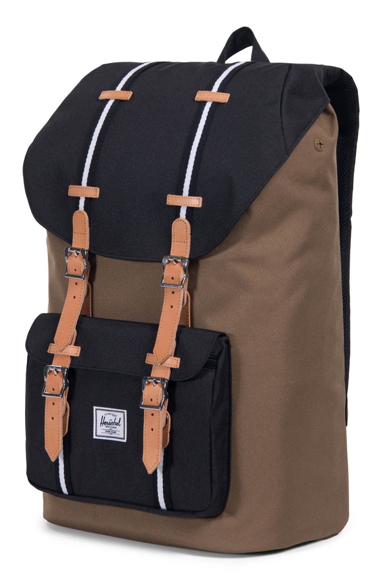 Herschel Supply Co. Little America Offset Stripe Backpack, Alternate, color, 
