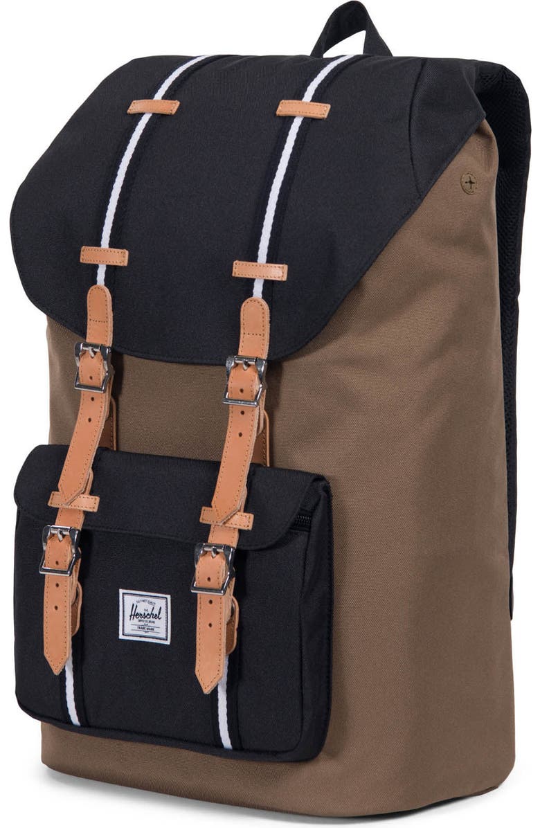 Herschel Supply Co. Little America Offset Stripe Backpack, Alternate, color,