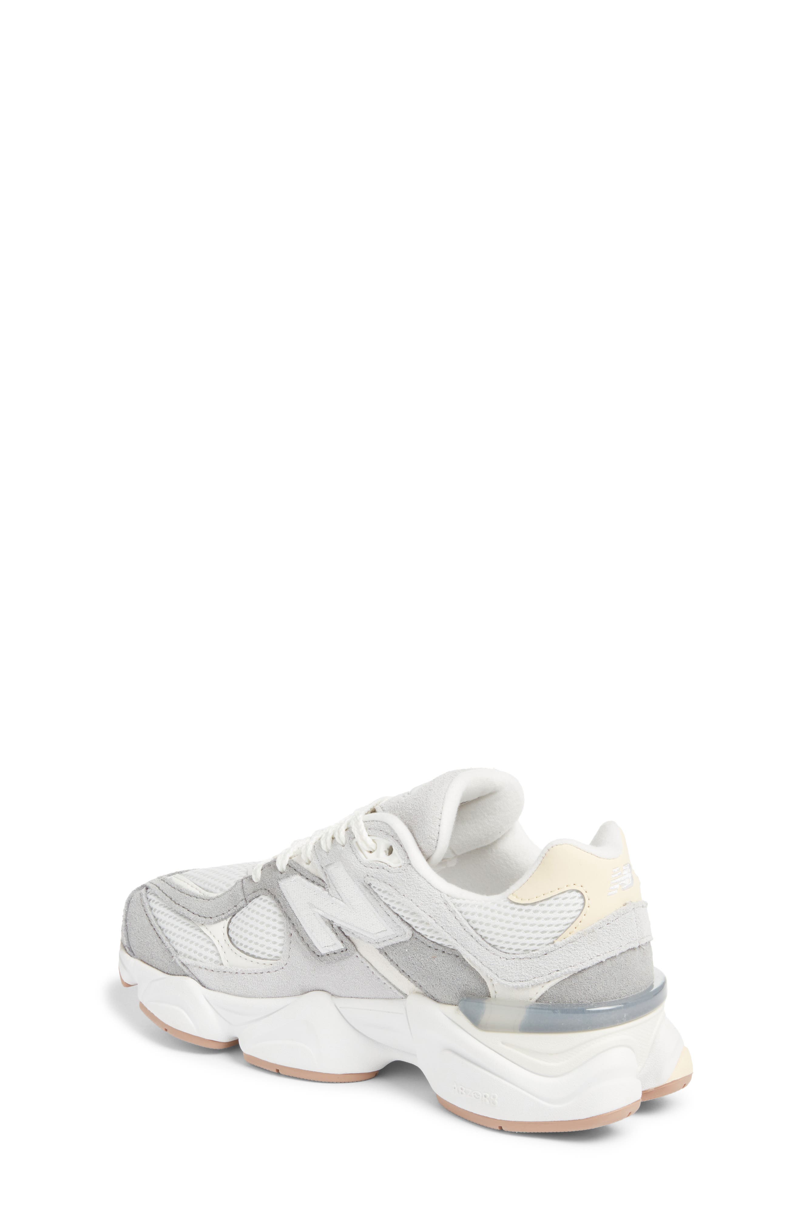 New Balance Kids' 9060 Sneaker, Alternate, color, Sea Salt/ Raincloud