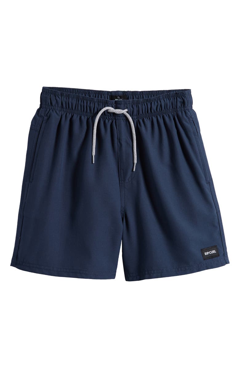Rip Curl Kids' Offset Swim Trunks, Main, color,