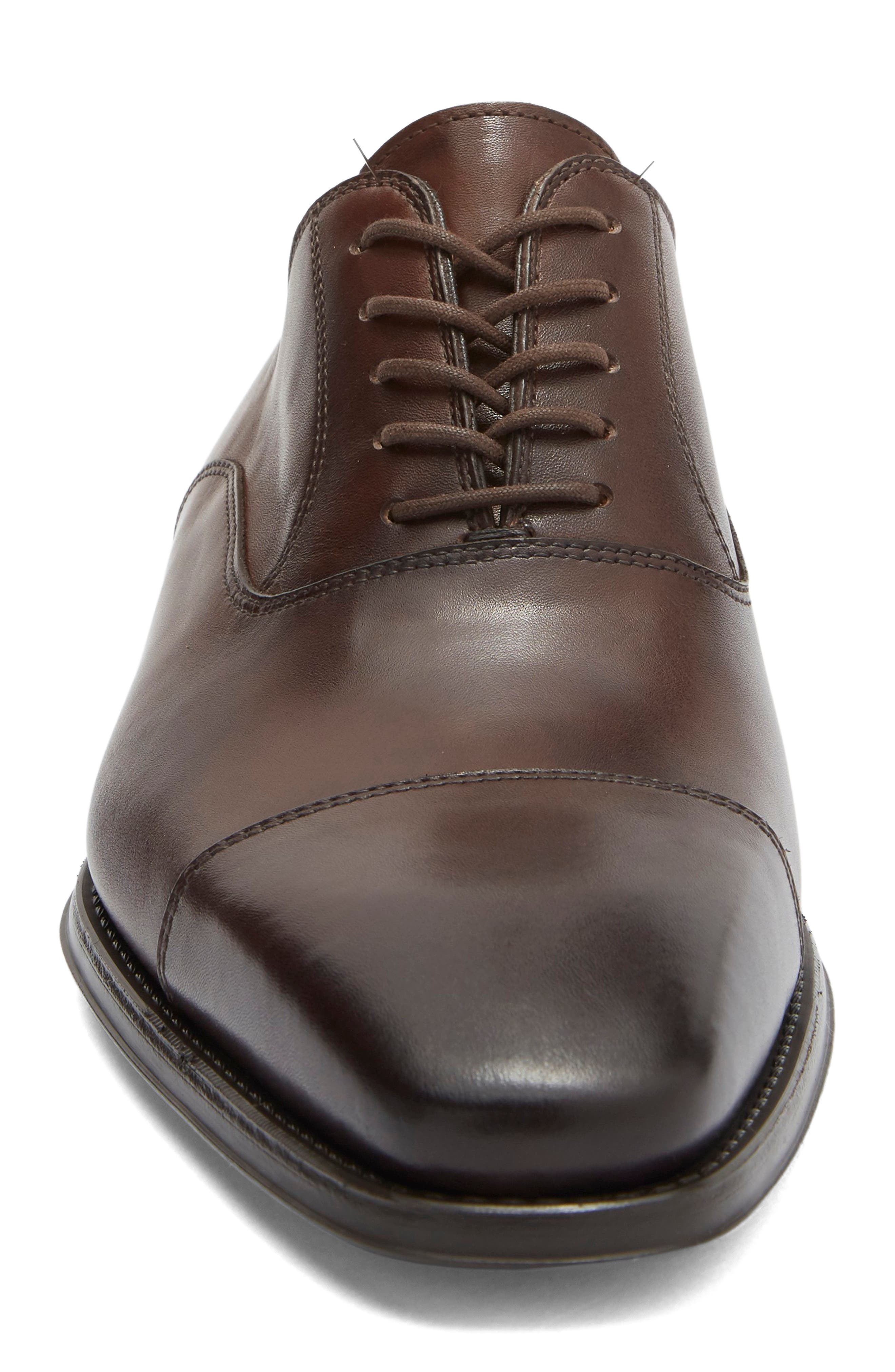 Terril Leather Oxford, Alternate, color, BROWN