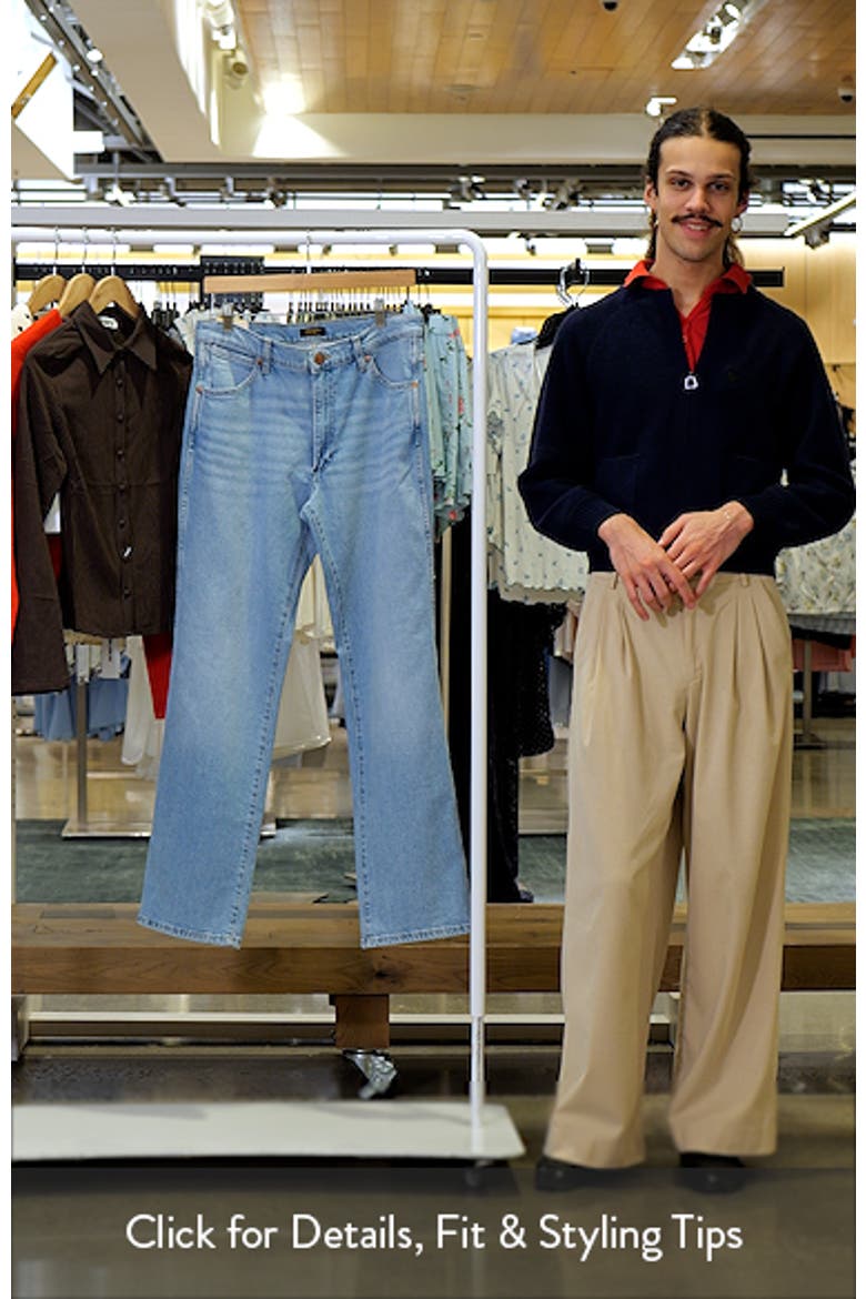 Wrancher Mid Rise Bootcut Jeans video