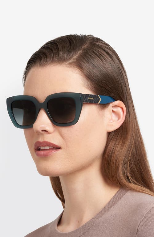 Missoni 52mm Gradient Square Sunglasses In Green