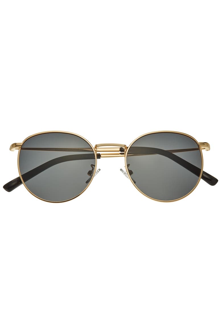 Dade Polarized Sunglasses, Alternate, color, Gold/Black