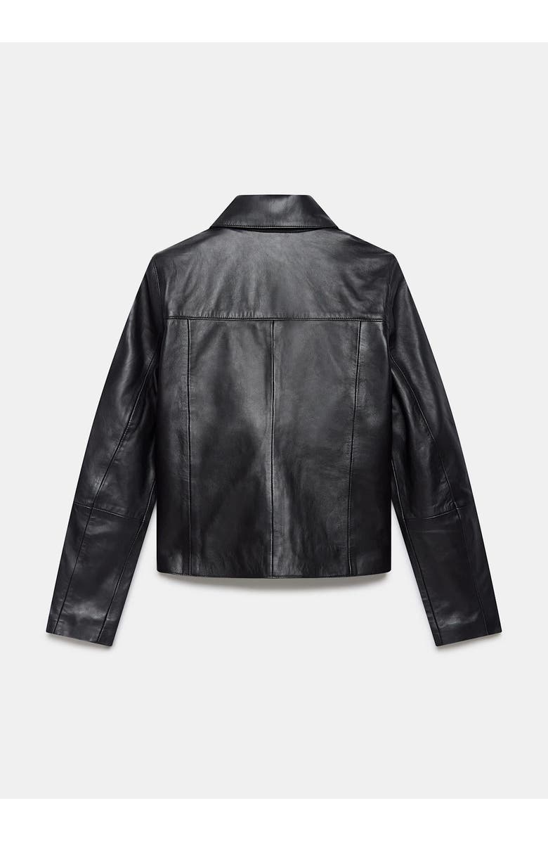 MINT VELVET Leather Pocket Detail Jacket, Alternate, color, Black