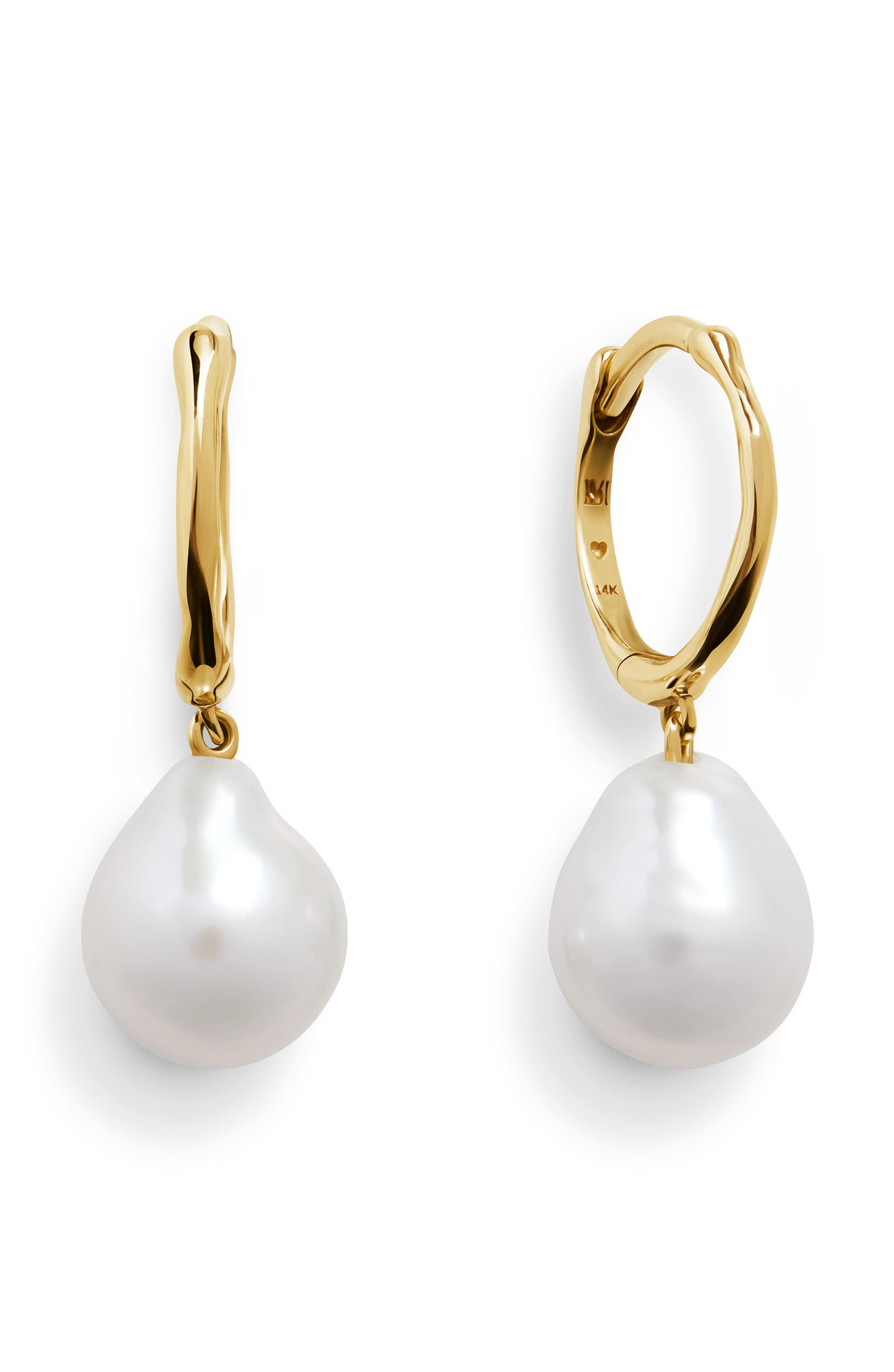 selected 14K SOLID GOLD / PEARL