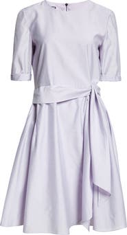 Emporio Armani Muslin Faux Wrap Dress