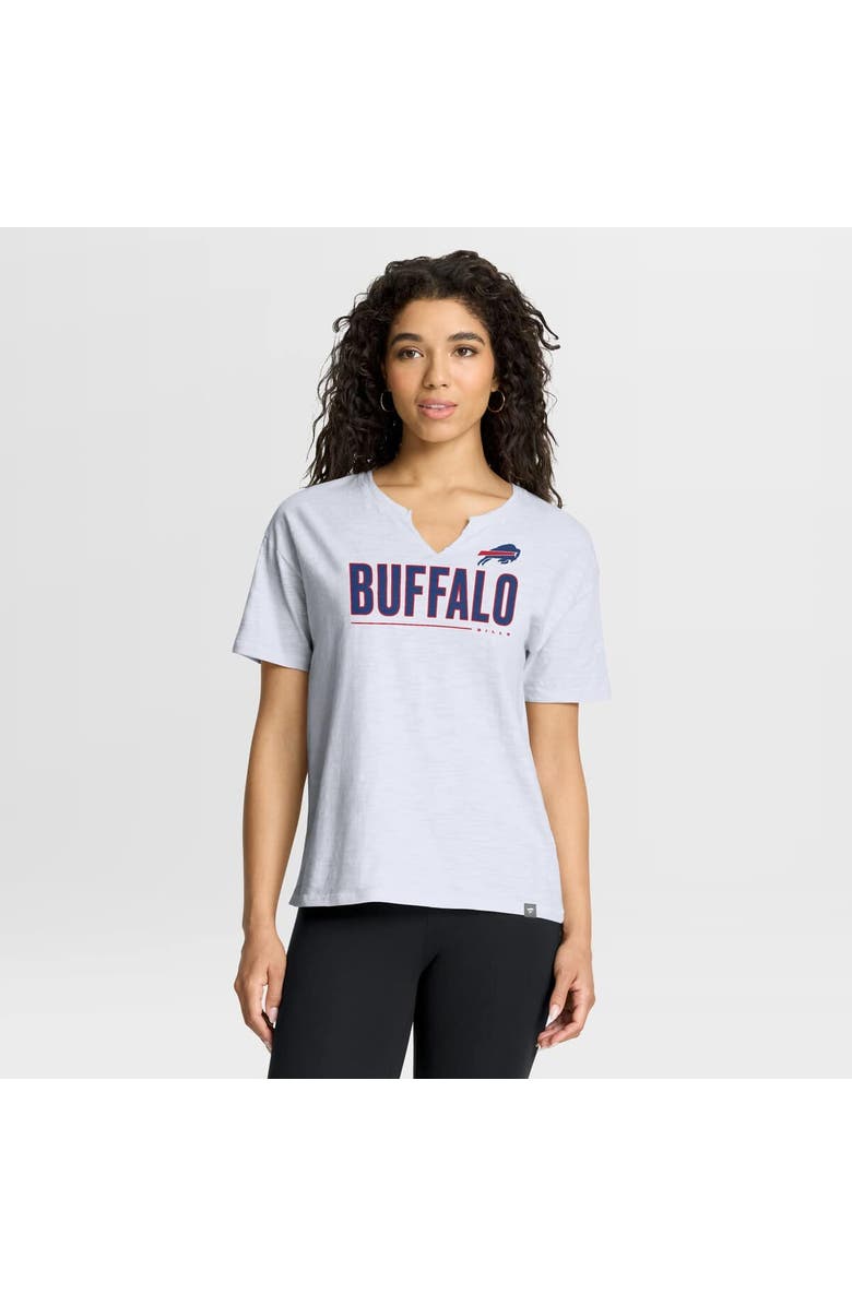FANATICS Women's Fanatics White Buffalo Bills Redzone Slub Boxy T-Shirt, Main, color, White