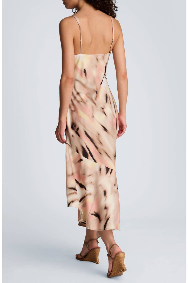 Asymmetric Hem Sleeveless Maxi Dress, Alternate, color, TIMELESS TAUPE MULTI
