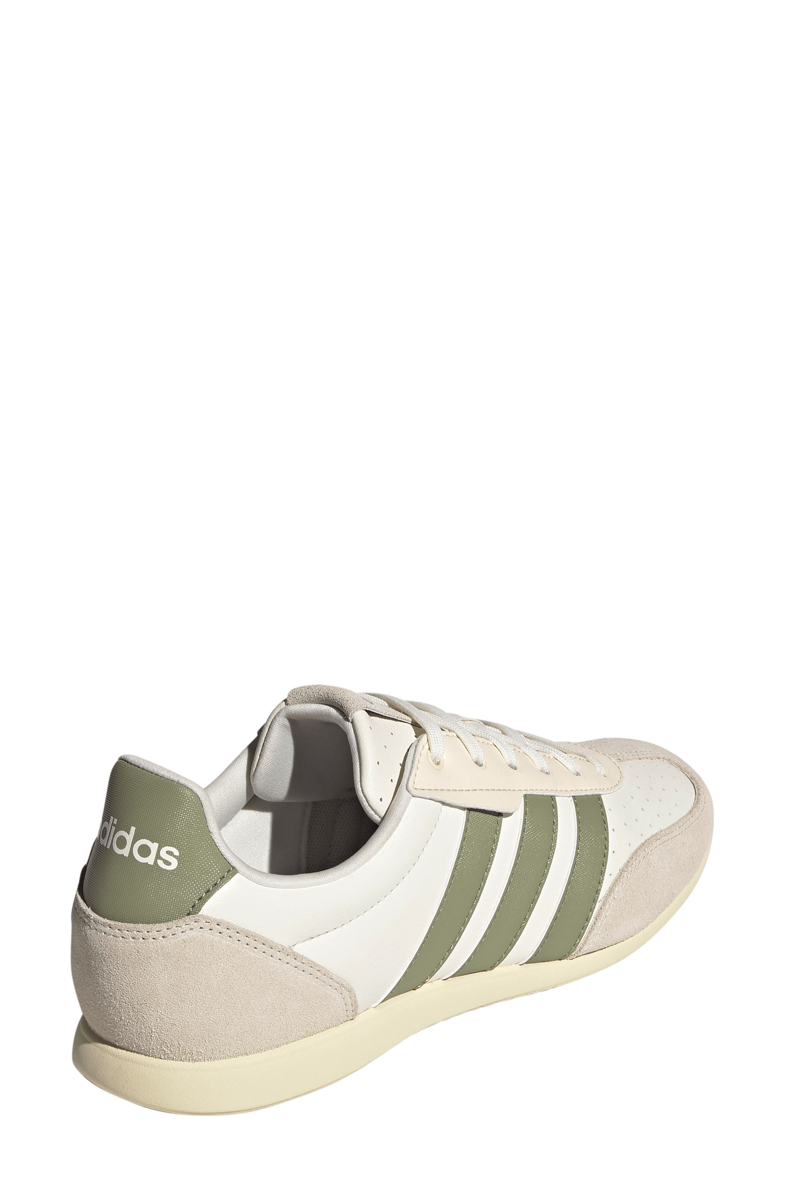 adidas Barreda Sneaker, Alternate, color, Off White/ Tent Green/ Vanilla
