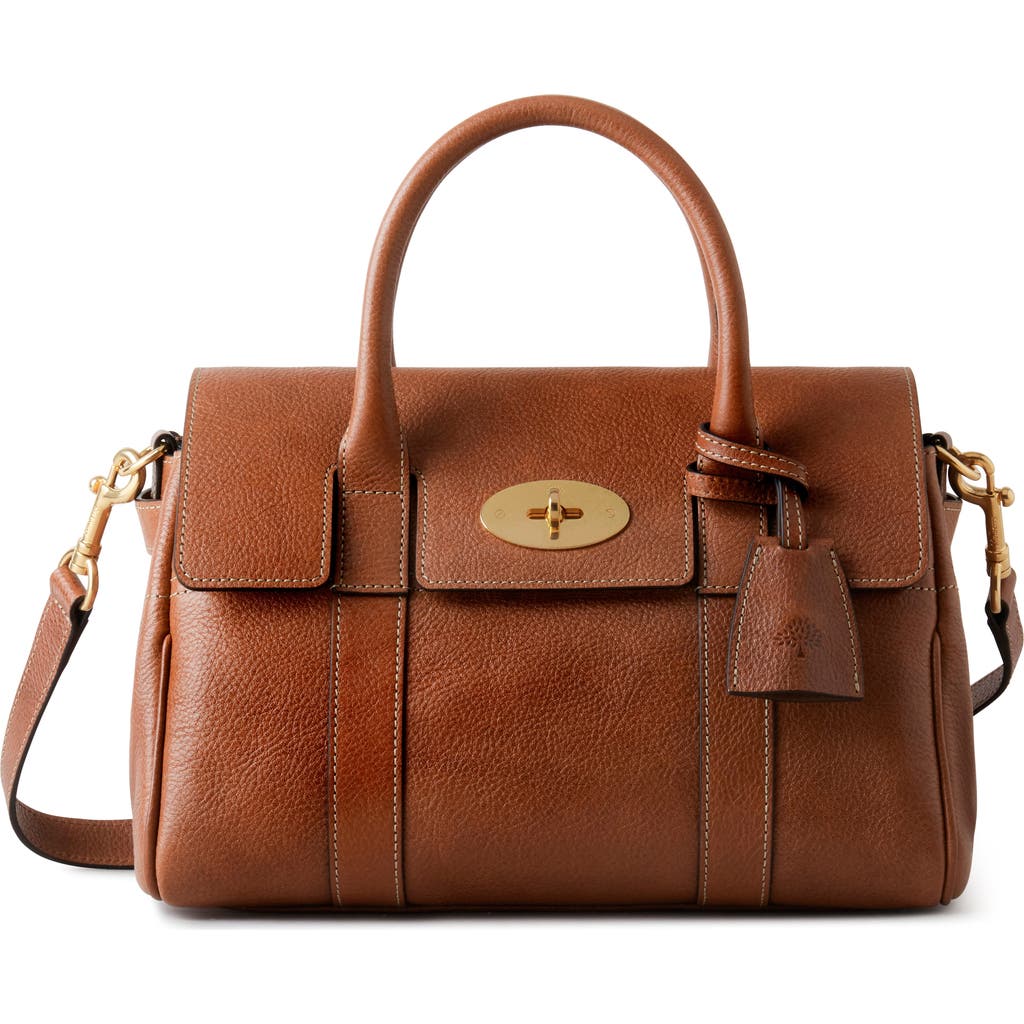 Mulberry Small Bayswater Satchel In Brown