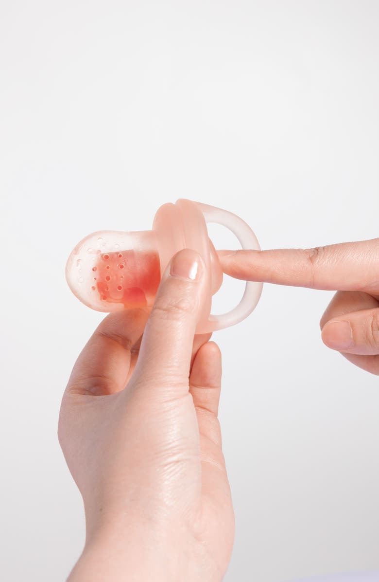 Olababy 5-Piece Infant Solid Starts Feeder Set, Alternate, color, Kiwi/ Coral