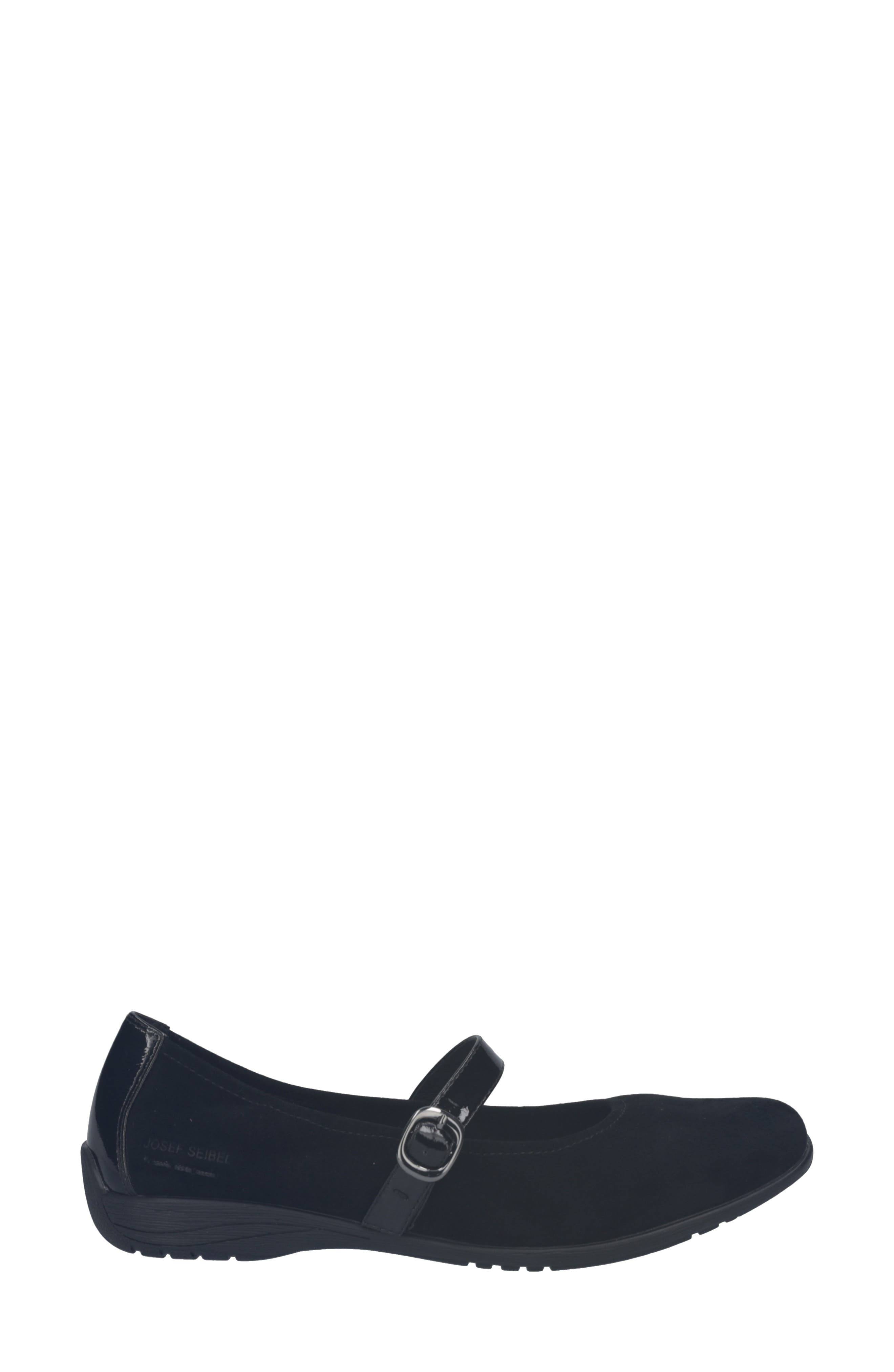 Fenja 37 Leather Mary Jane, Alternate, color, BLACK