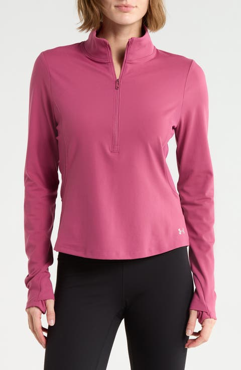 Movement Rib Panel Half Zip Pullover