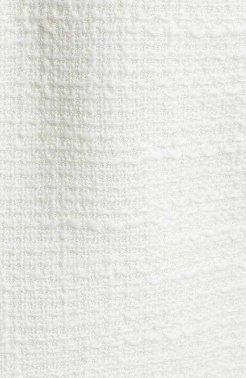 Hugo Boss Boss Jatawa Double Breasted Tweed Blazer In Soft Cream