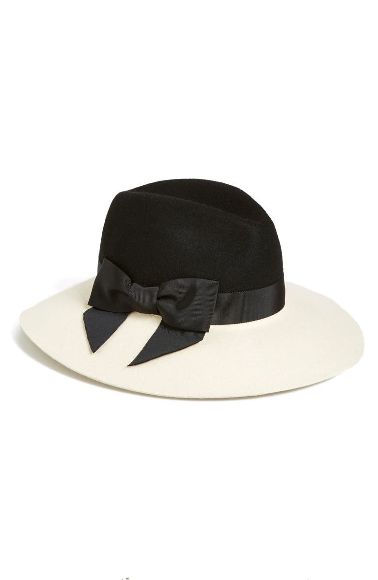 Kate Spade New York wool fedora, Main, color,