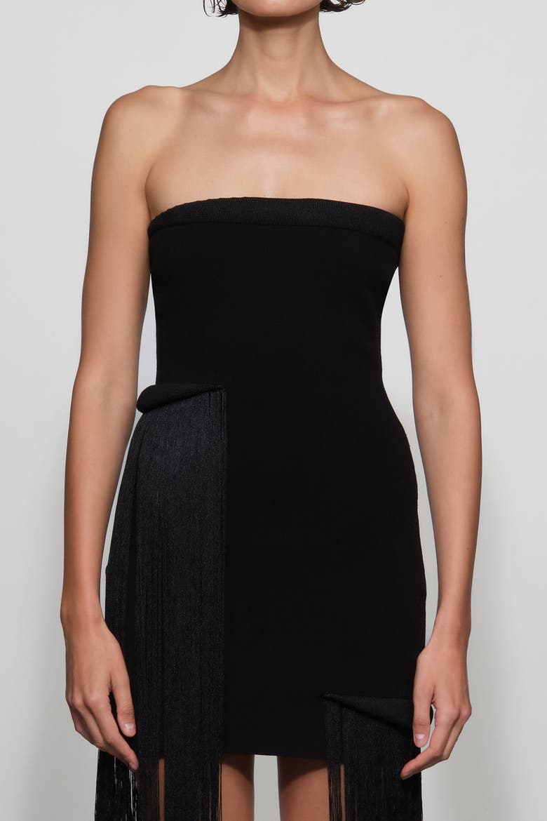 Suki Knit Mini Dress, Alternate, color, Black