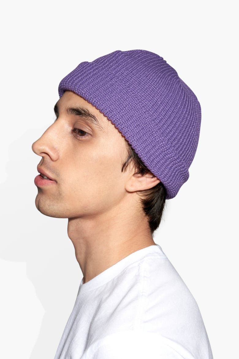 Mini Beanie, Alternate, color, purple