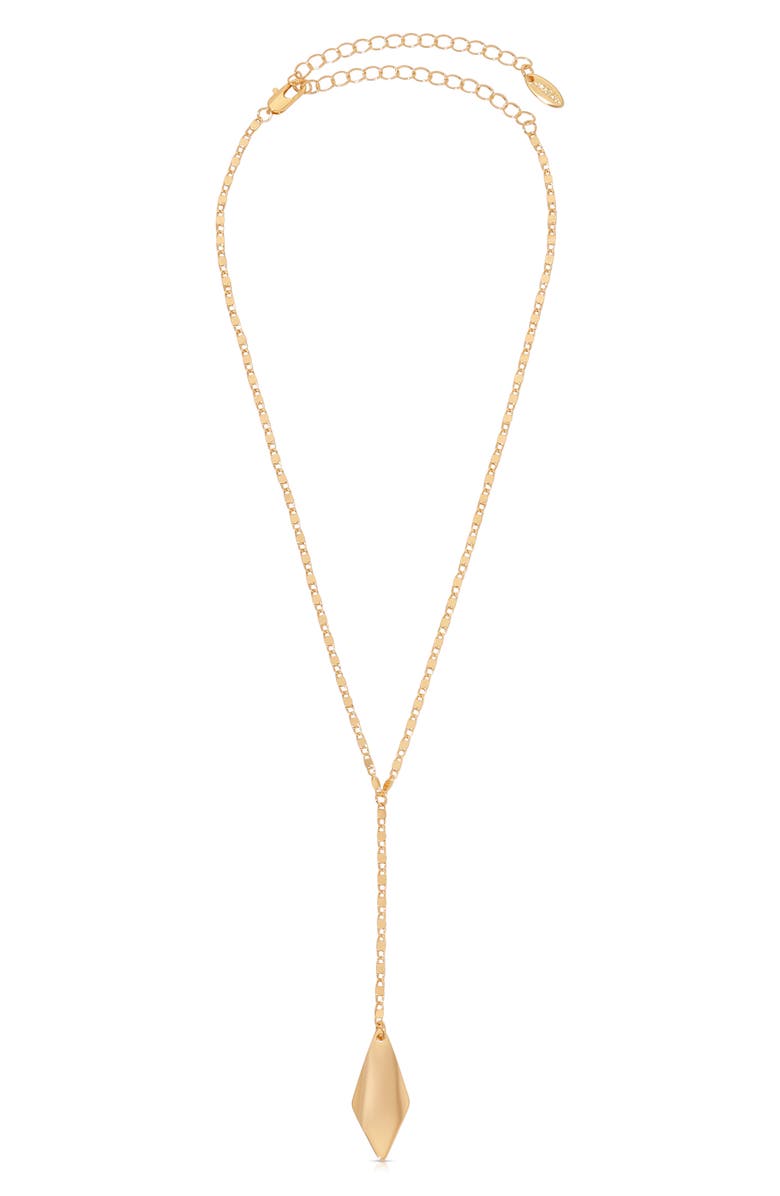 Ettika Kite Pendant Y-Necklace, Main, color, Gold
