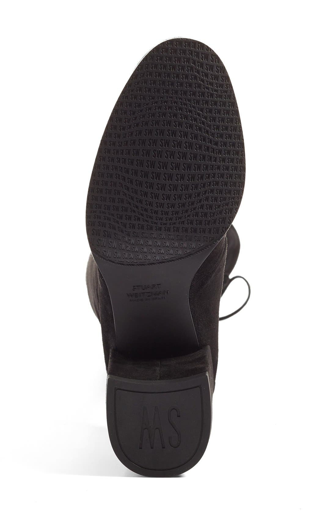 Stuart Weitzman Tieland Over the Knee Boot, Alternate, color, Blasue