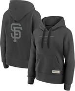 FANATICS Women's Fanatics Charcoal San Francisco Giants Elements Future Ground Subtle Tonal Pullover Hoodie