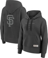 FANATICS Women's Fanatics Charcoal San Francisco Giants Elements Future Ground Subtle Tonal Pullover Hoodie
