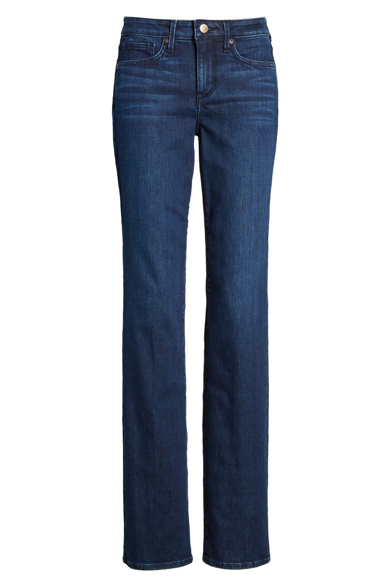 Marilyn Stretch Straight Leg Jeans, Alternate, color, DENSLOWE
