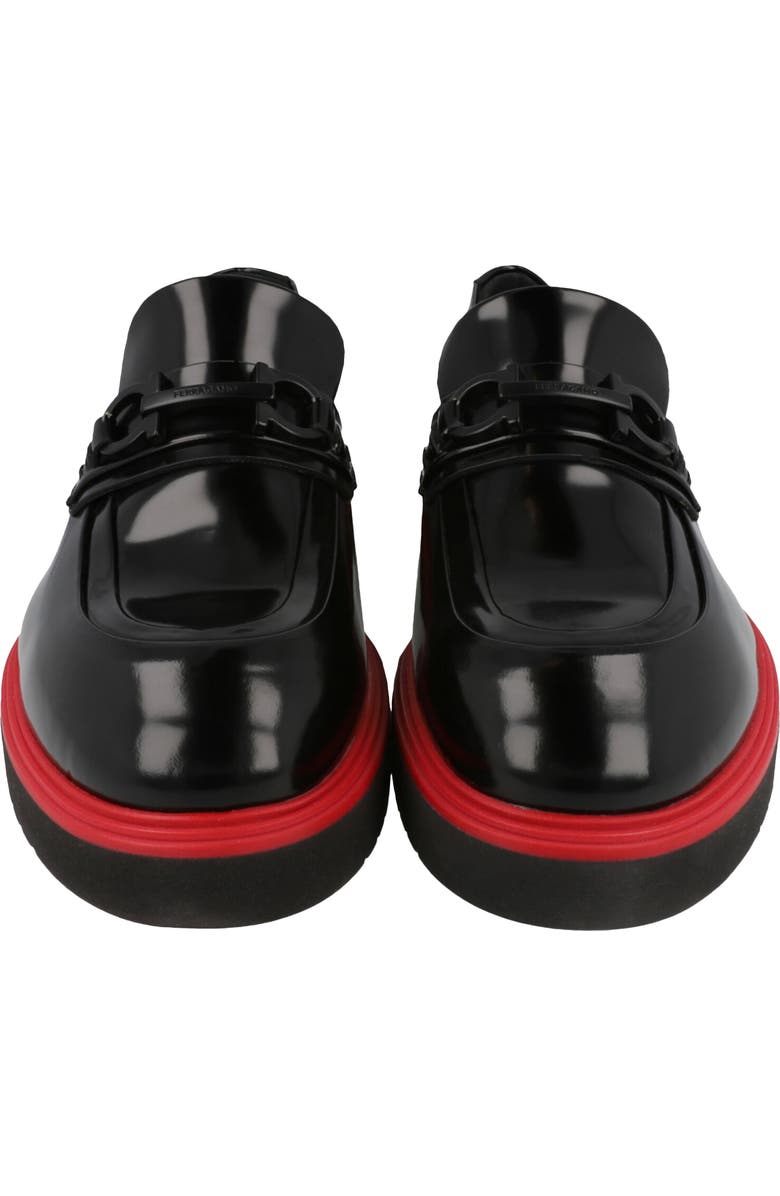 FERRAGAMO Fiorello Loafer, Alternate, color, Black