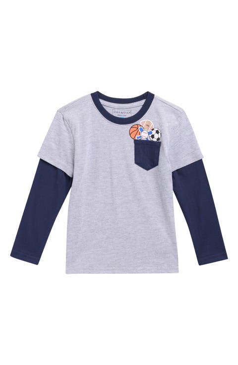 Kids' Two-Fer Long Sleeve Tee