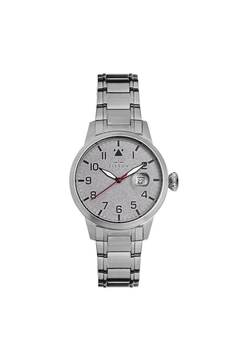 Stealth Bracelet Watch w/Date, Main, color, Grey