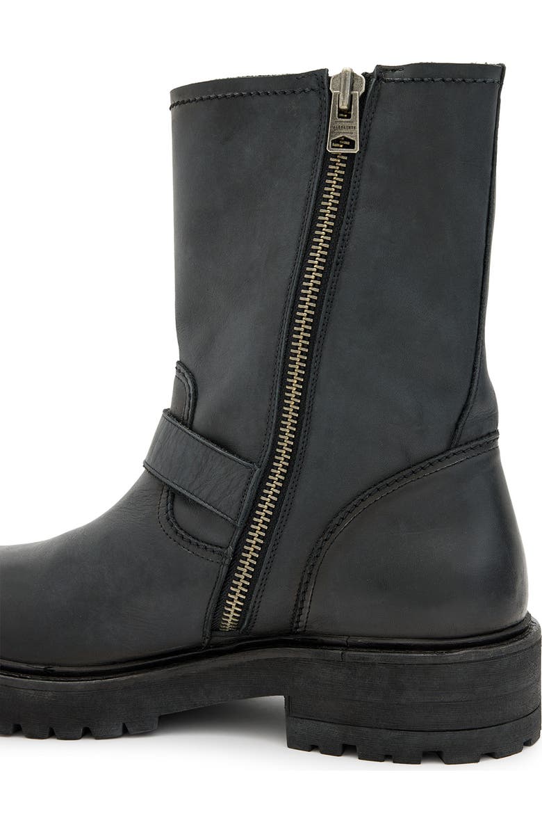 AllSaints Tait Engineer Boot, Alternate, color, Black