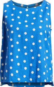 Caslon® Linen Blend Tank