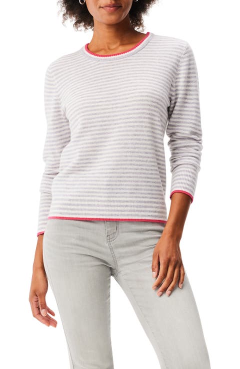 Easy Stripe Cashmere Sweater