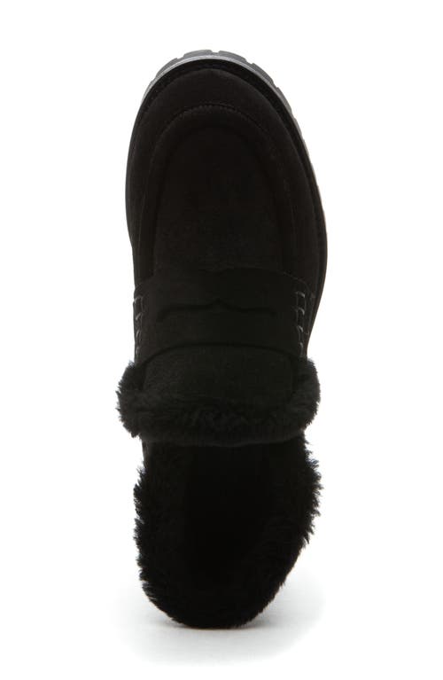 275 Central Zelia Genuine Shearling Weatherproof Boot In Black
