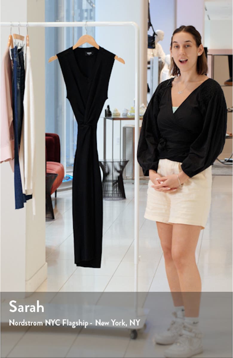 Cutout Knit Dress, sales video thumbnail