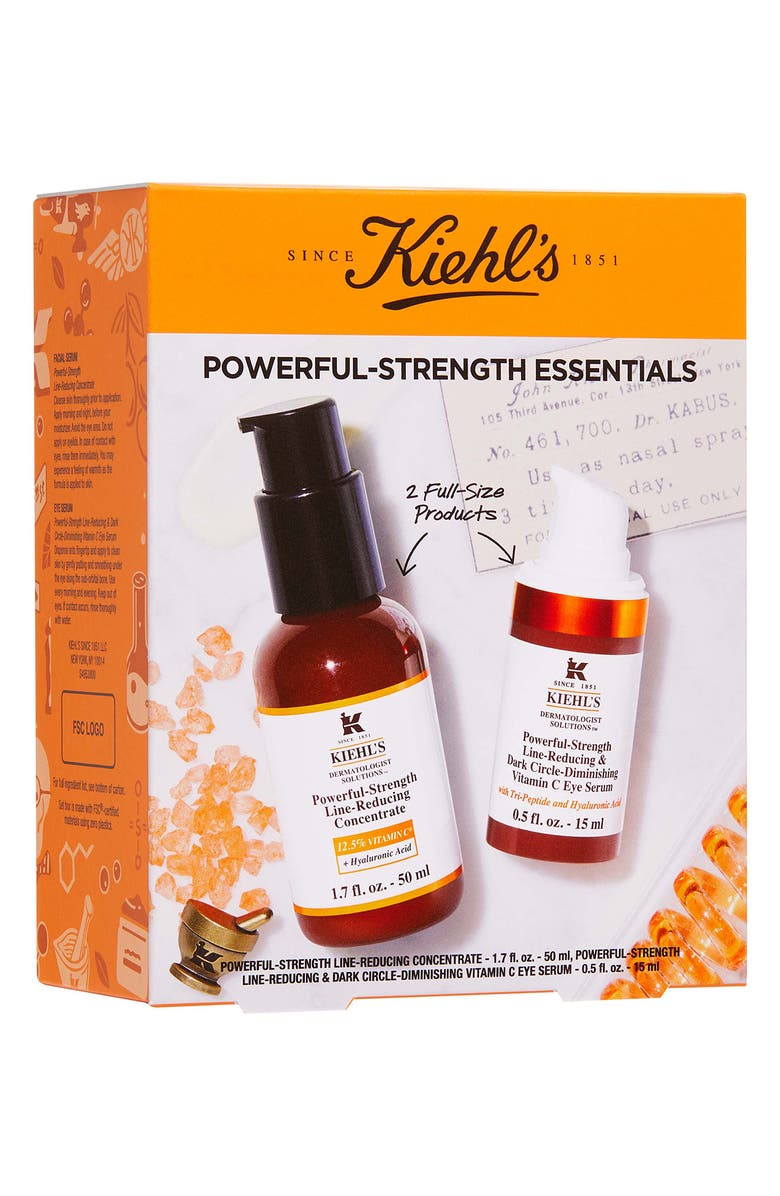 Kiehl's Since 1851 Powerful-Strength Essentials Set USD $120 Value, Alternate, color, 