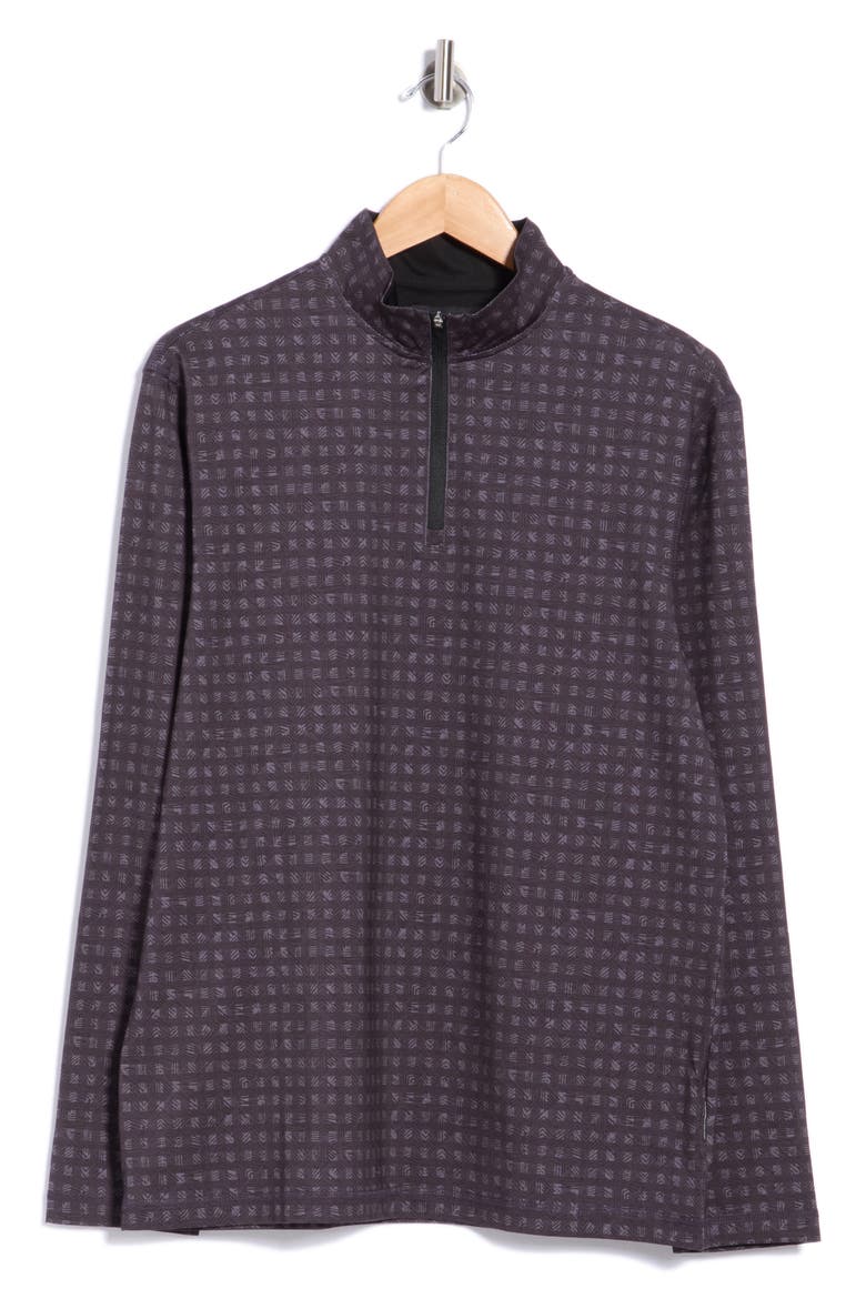 Quarter-Zip Pullover, Main, color, ANTHRACITE