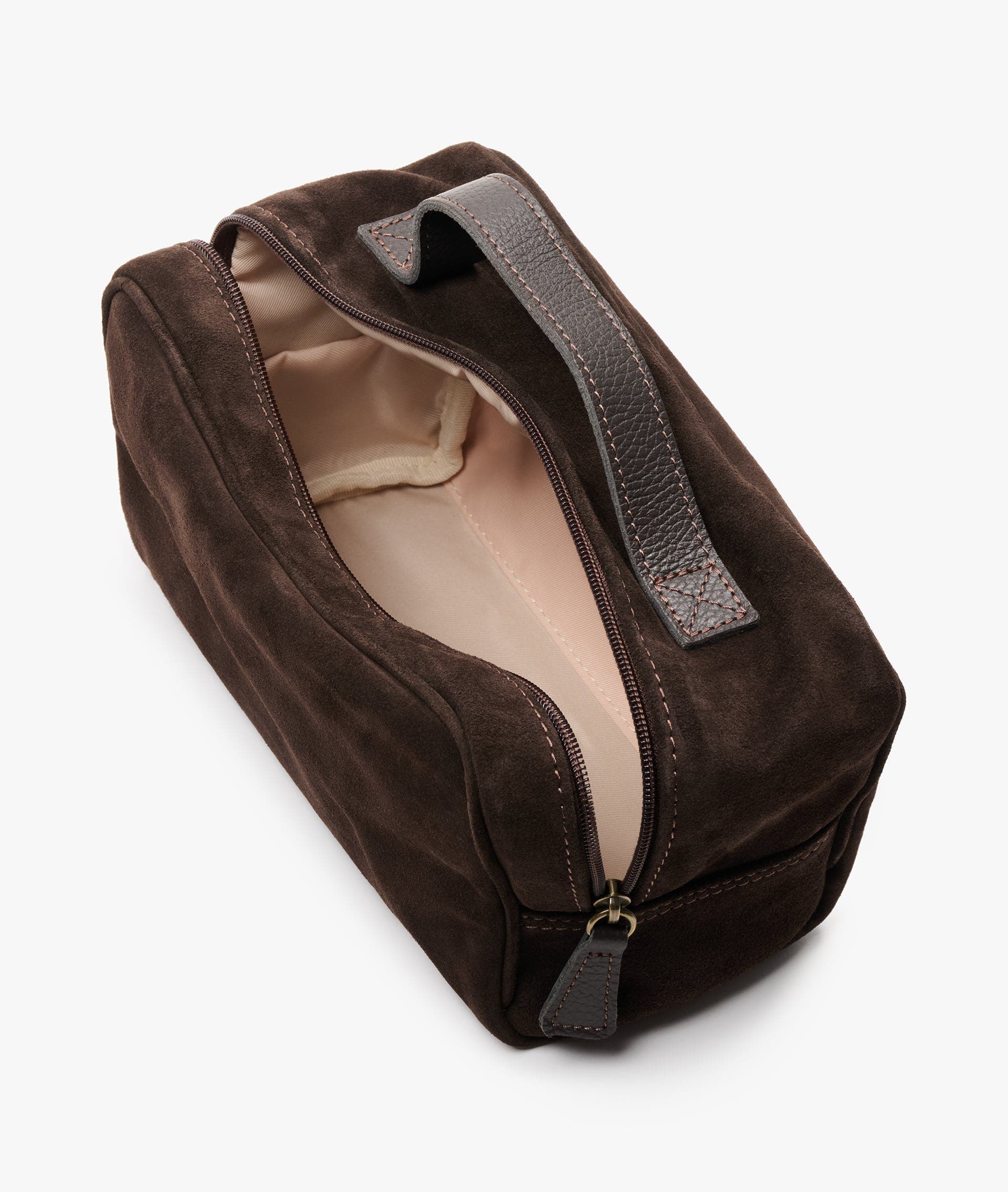 Berkeley Beauty Case Deluxe, Alternate, color, Dark Brown