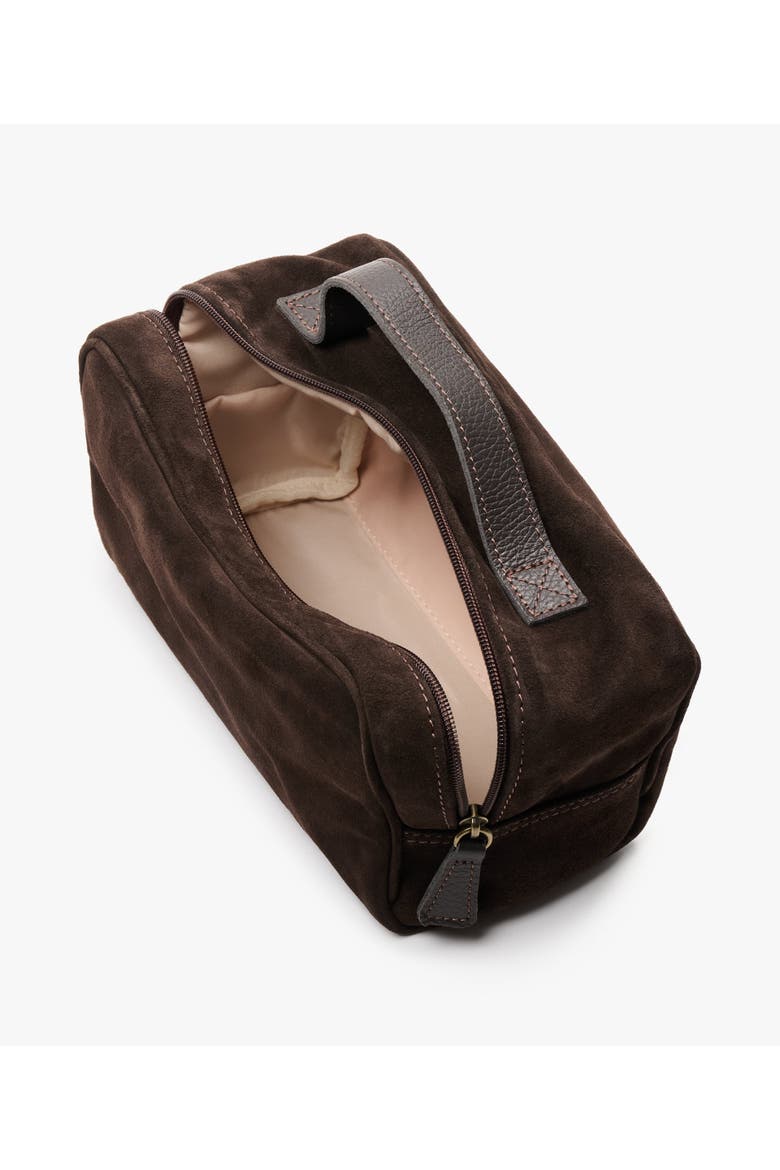 Berkeley Beauty Case Deluxe, Alternate, color, Dark Brown
