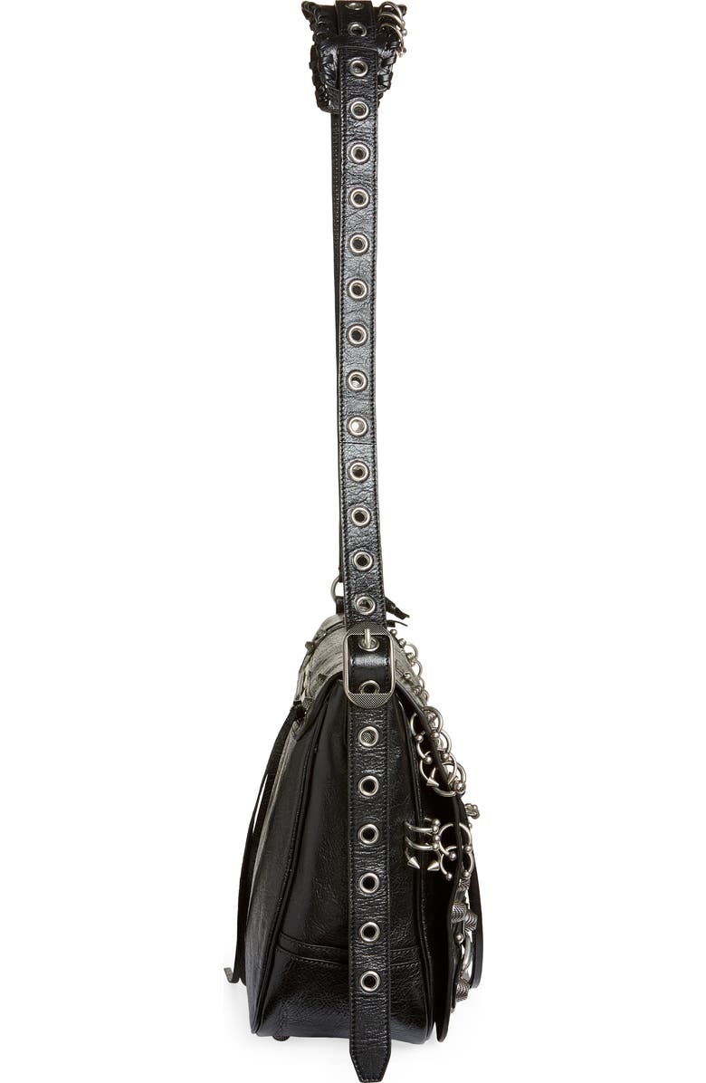 Balenciaga Medium Le Cagole Piercing Messenger Bag, Alternate, color,