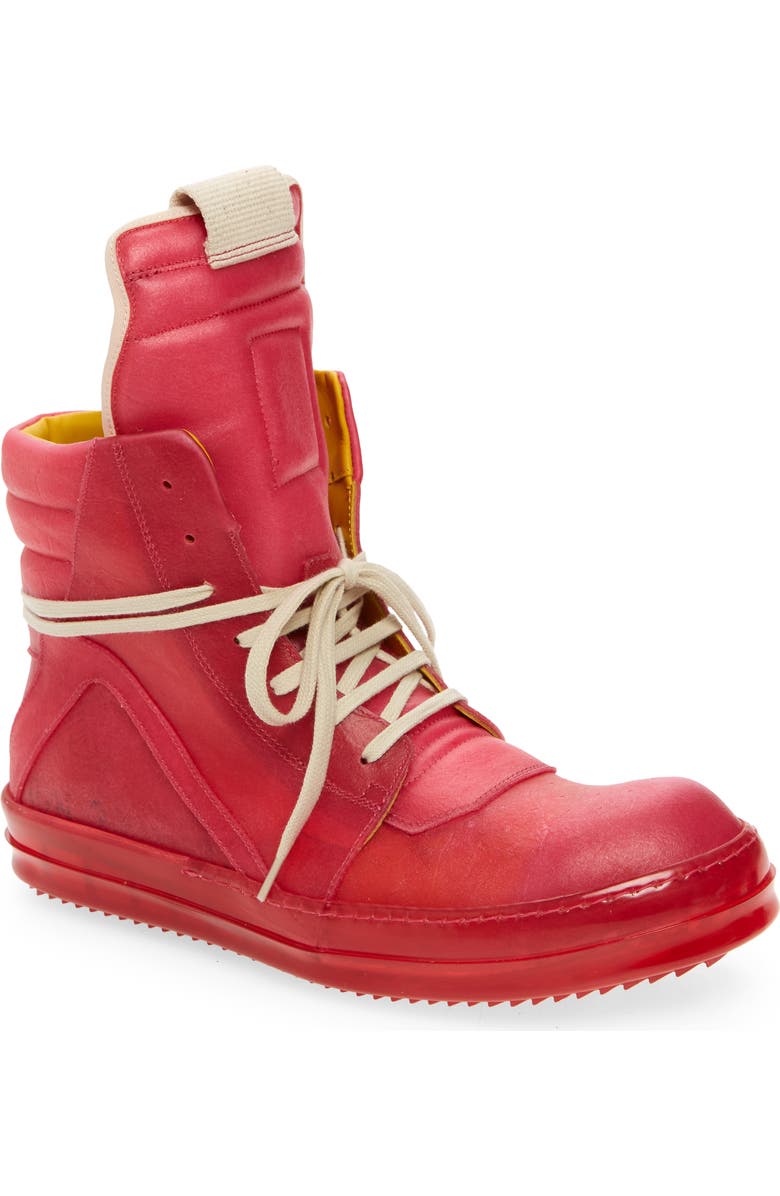 Rick Owens Geobasket High Top Sneaker, Main, color,