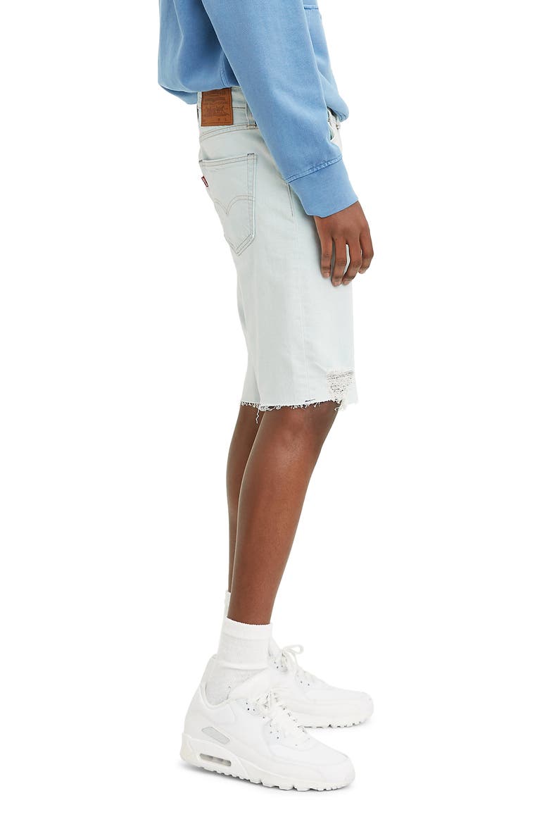 Levi's® 511™ Slim Distressed Cutoff Denim Shorts, Alternate, color, PITA DX
