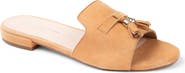 patricia green Capri Tassel Flat Slide Sandal