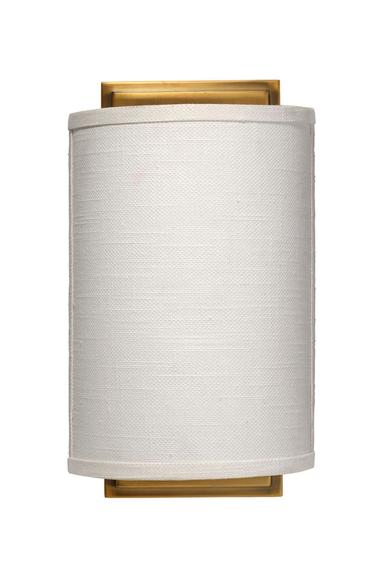 Riley Wall Sconce, Main, color, White